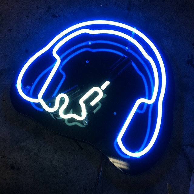 Neon headphone