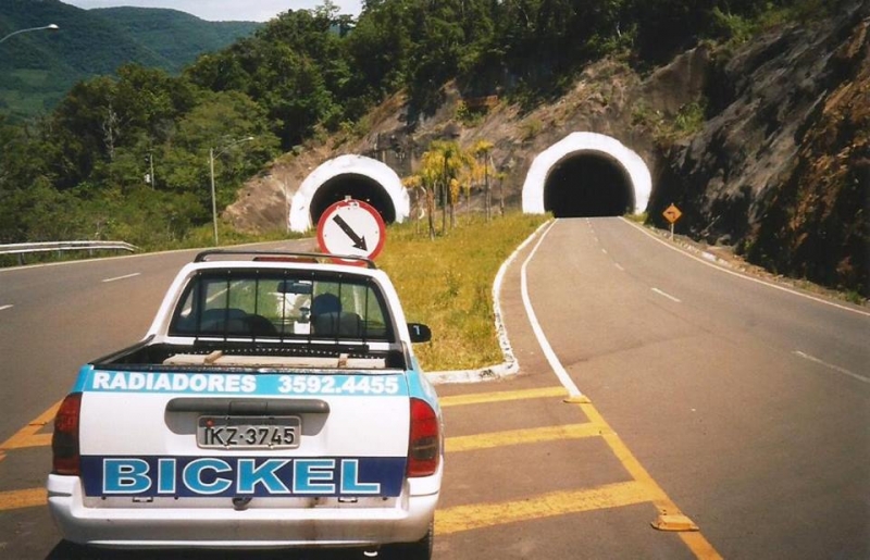 RADIADORES BICKEL - Participamos na construção do Tunel Rota do Sol - RS