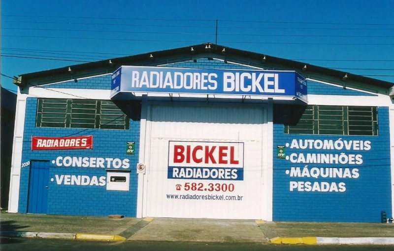 RADIADORES BICKEL -  filial da cidade de Novo Hamburgo em 2004