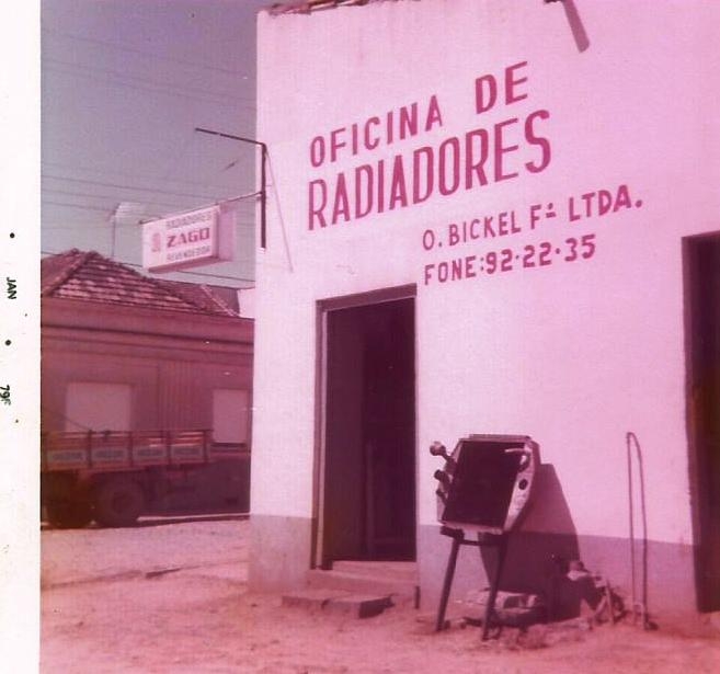 RADIADORES BICKEL em 1975