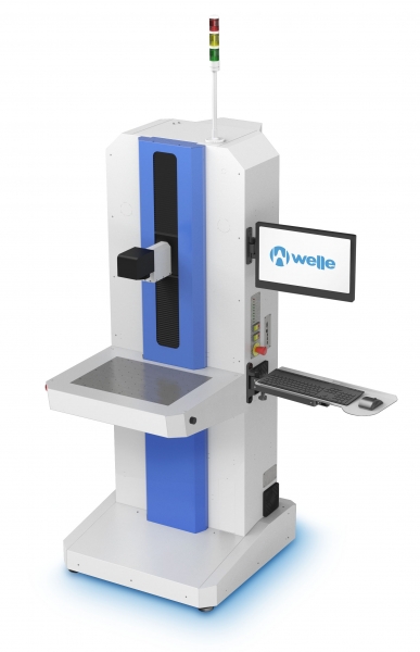 LS 2000, estação de trabalho para gravação e marcação a laser. 