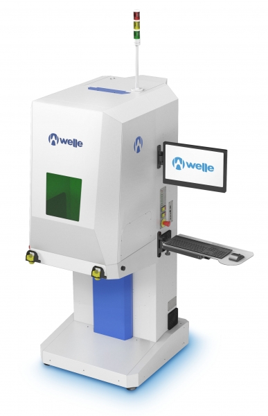 LS 3000, estação de trabalho para gravação e marcação a laser.