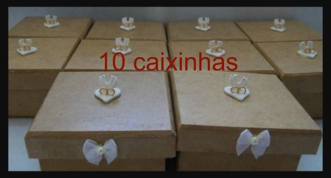 Caixinhas para padrinhos doado por Madrinhas de Coração Voluntários BH