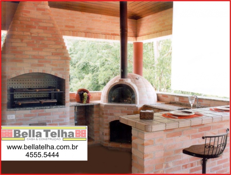 forno igloo, forno iglu, forno de pizza, forno para pizzaria, churrasqueira de alvenaria, churrasqueira de tijolinho, churrasqueira com fogo a lenha e forno de pizza. Bella Telha 11-4555-5444 www.bellatelha.com.br