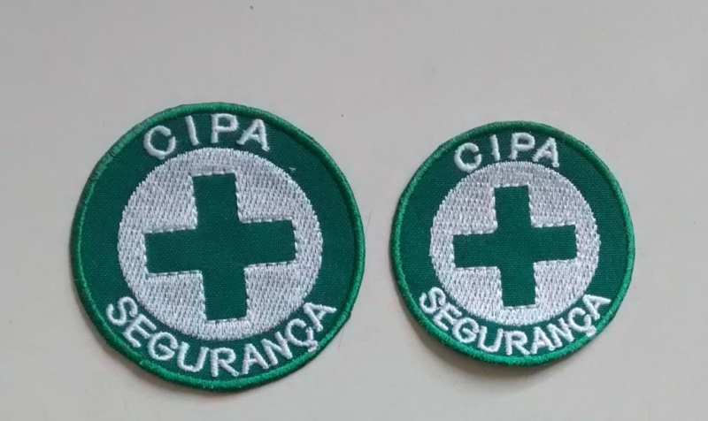 Patch CIPA Segurança para aplicação em bonés, camisetas e coletes de cipeiros