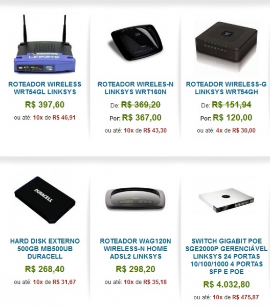 Grande Variedade de Produtos da Melhor Qualidade