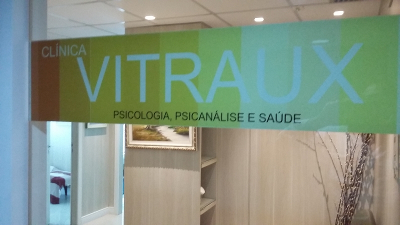 Entrada interna da Clínica Vitraux