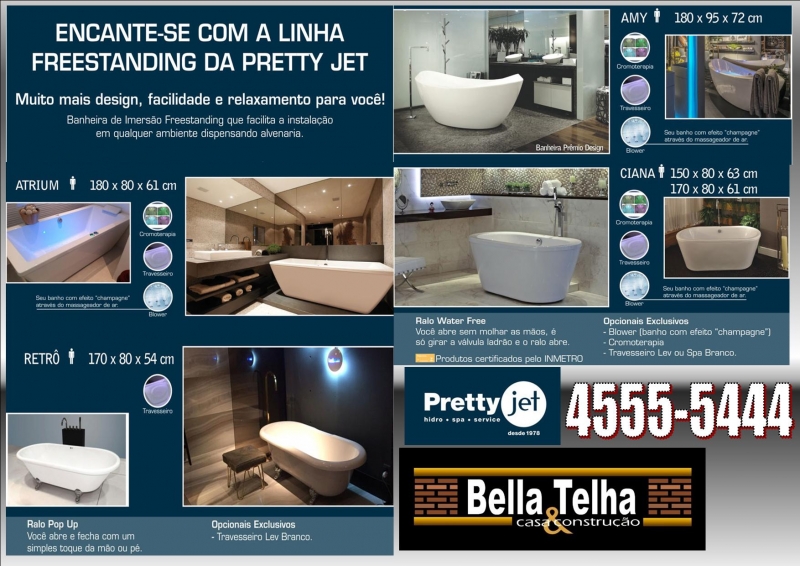 banheira, banheira com hidromassagem, spa, ofuro, piscina, cascata, piscina de vinil, piscina de fibra, piscina de pastilha, piscina em sp, piscina é na BELLA TELHA 11-4555-5444