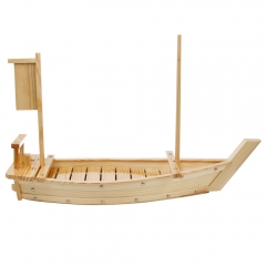 Barco em madeira para sushi - vrios tamanhos
