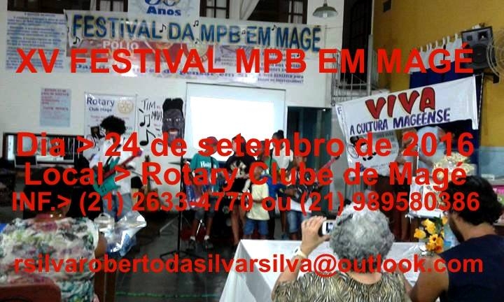 XV FESTIVAL DA MPB EM MAG