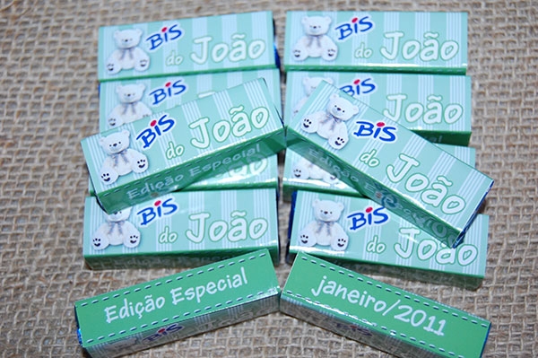 Adesivos para Guloseimas Personalizadas - Bis, Baton, Tic-Tac, Pastilhas Garoto, Saquinhos de Goma e etc