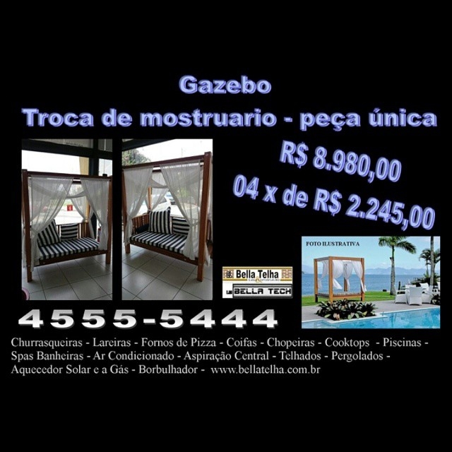 gazebo, gazebo sob medida, deck, pergolado, telhado, gazebo em madeira na BELLA TELHA 11-4555-5444 www.bellatelha.com.br vc encontra sempre as melhores opções