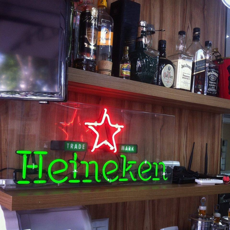 Neon heineken