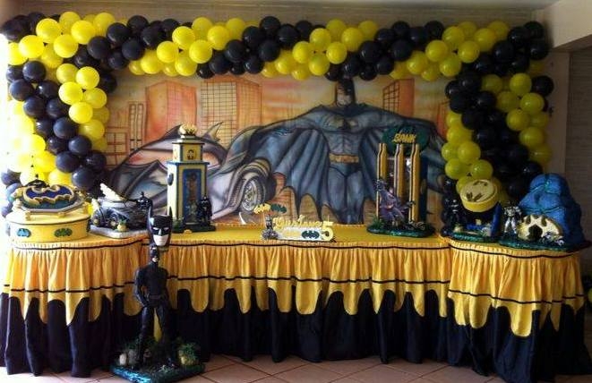 Tema do Batman #MariaFumacaFestas - www.mariafumacafestas.com.br