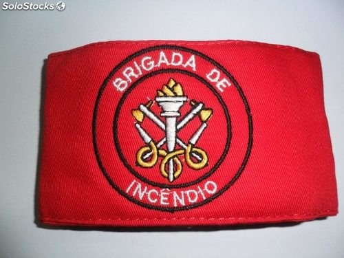 Bordado com alta definição da brigada de incêndio, podendo variar tamanhos e peças. Fazemos também todos os logotipos da área de EPI.