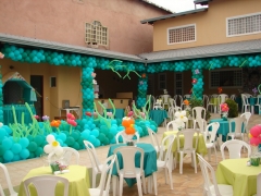 #mariafumacafestas - lccações temáticas, serviços de decoração com balões de látex, velinhas personalizadas, lembrancinhas de mesa. veja mais fotos e detalhes também no flickr  - https://www.flickr.com/photos/mariafumacafestas/