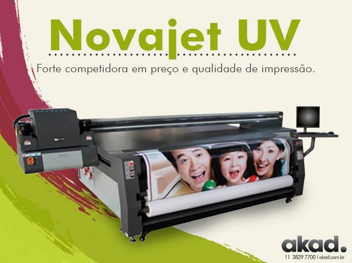 Impressora de Grande Formato Uv