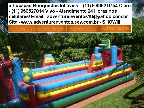 Locao Brinquedos Inflveis