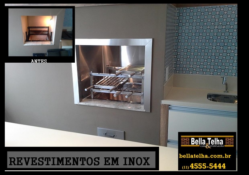 revestimento em inox, revestimento para churrasqueira, grill para churrasqueira, churrasqueira, grelha, motor