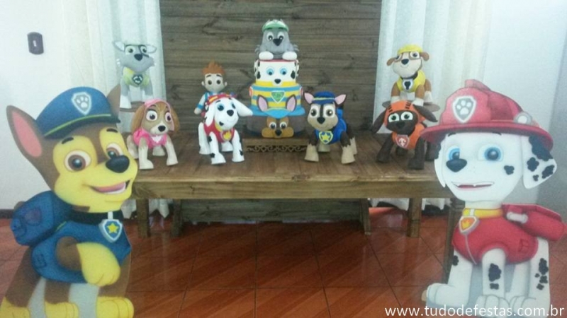 decoração Patrulha Canina