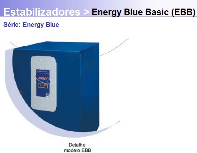 Estabilizador Energy Blue Basic (EBB)