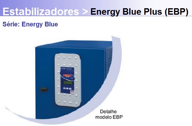 Estabilizador Energy Blue Plus (EBP)