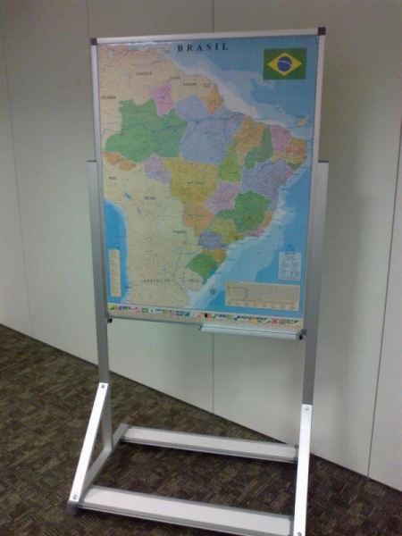 Mapa Brasil - Cavalete