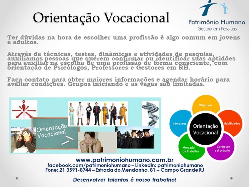 Orientação Vocacional em Campo Grande