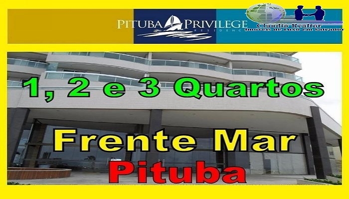 Pituba Privilege, apartamentos 1, 2 e 3 Quartos, Lançamento em Salvador, pronto para morar. O Pituba Privilege possui 14 andares, com um total de 249 unidades, sendo 214 unidades com apartamentos de 1 quarto, 25 unidades de 2 quartos e apenas 10 unidades dúplex (cobertura). Os apartamentos de 1 quarto possuem metragem entre 47,61 e 96,10 m2, os apartamentos de 2 quartos possuem 69,75 e 175 m2 e os apartamentos duplex entre 103,83 e 131,35 m2. Venha conferir pessoalmente e marque sua visita agora!!!!! Mais detalhes entre em contato: Claudio Borges   CRECI 22602 BA  (71)3494-7843 (71)99911-1102 WhatsApp