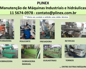 Plinex Manutenção de Máquinas Industriais 