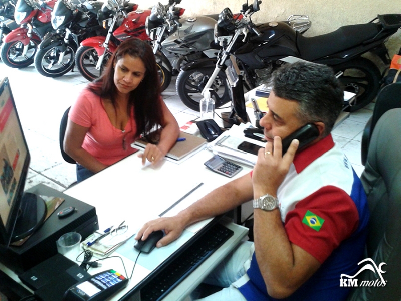 Atendimento personalizado - KM Motos