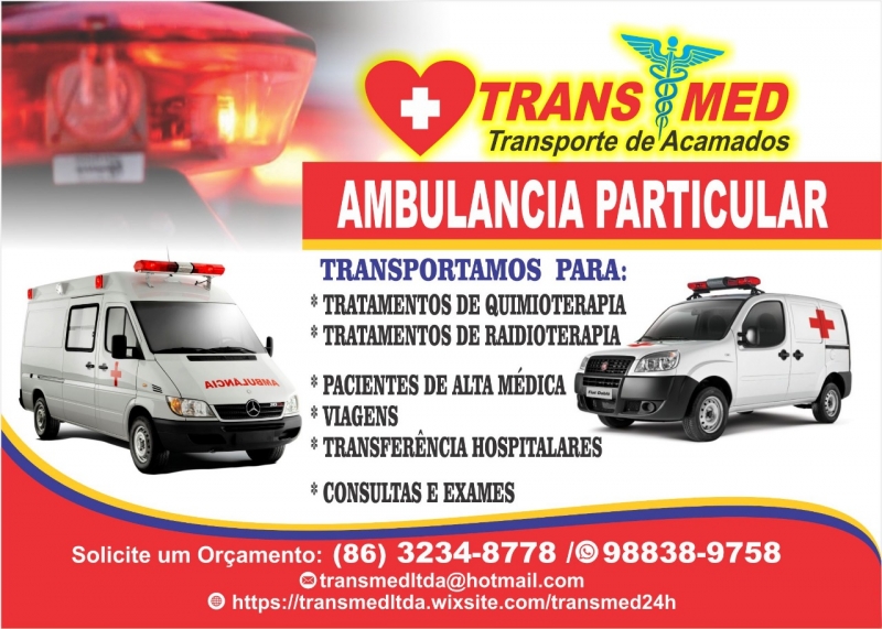 Ambulância Particular em São Luis