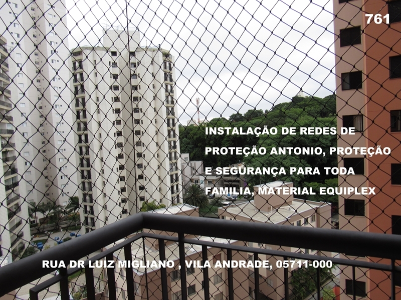 Redes de Proteção na Vila Gumercindo .