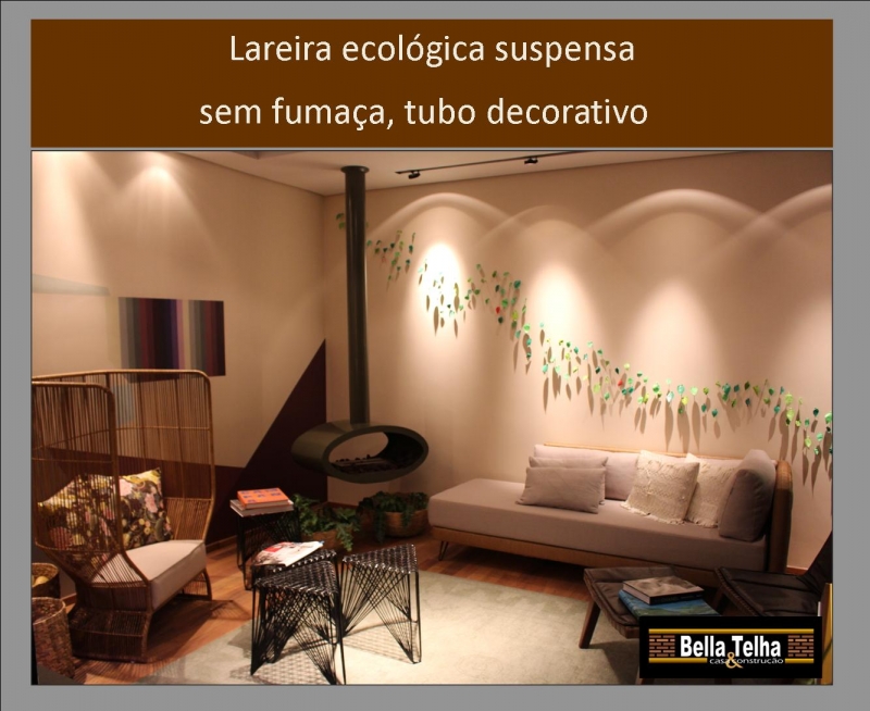 lareira em casa, lareira de apartamento, lareira sem fumaça, lareira suspensa, lareira ecologica, lareira a alcool, Bella Telha www.bellatelha.com.br 11 4555-5444