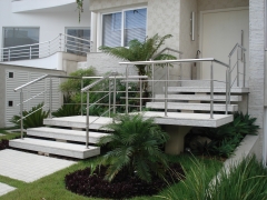 Escadas pre moldadas, escadas de concreto, escada de madeira, escadas bella telha www.bellatelha.com.br
