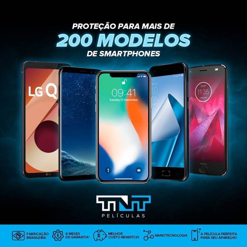 Películas de Nano Gel para Celulares