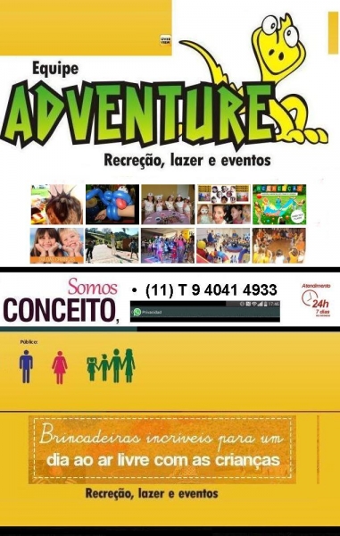 monitores recreacao infantil