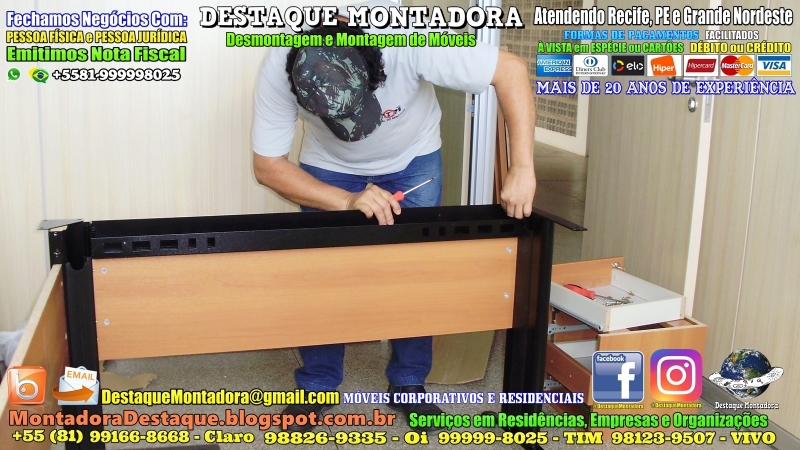 Montador de Móveis, Serviço de Montagem de Uma Mesa Delta