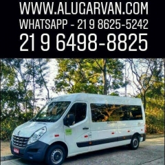 Aluguel de van com motorista / www.alugarvan.com whatsapp 21 986255242