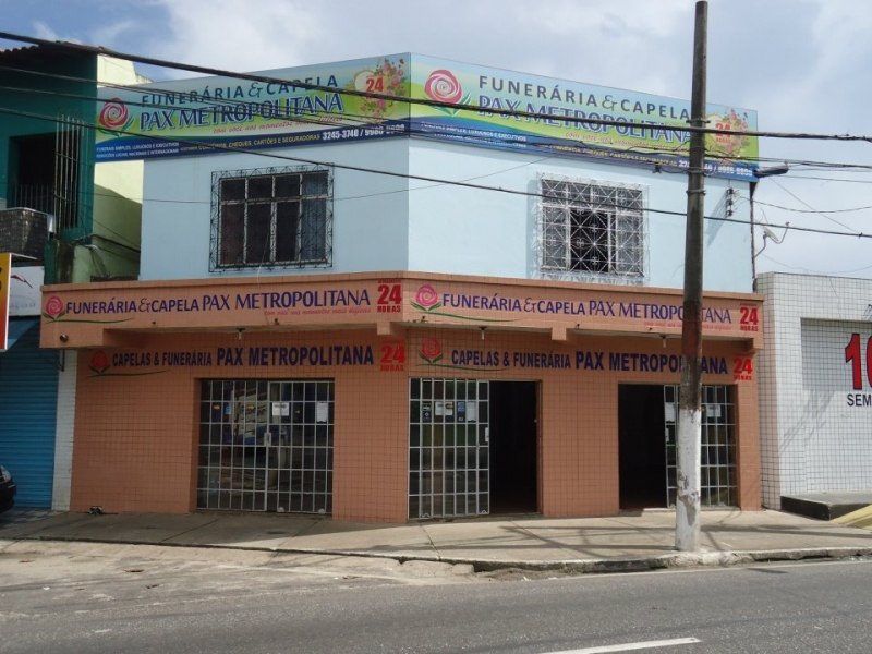 2 Funerária Pax Metropolitana Serviços Póstumos Ltda.  Av. 3 Corações com WE 9A. - Conj. Cidade Nova I, Ananindeua-Pará.