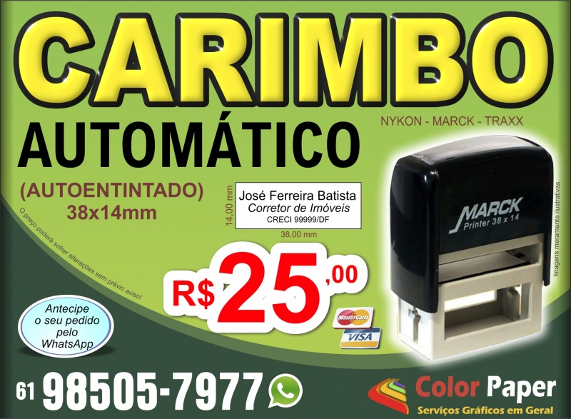 carimbo automatico