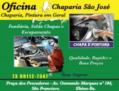 Oficina e chaparia são josé em ilhéus - união das oficinas em ilhéus - a união das oficinas é uma publicação online, que tem como principal objetivo reunir as melhores oficinas das cidades - orientando os turistas e visitantes satisfeitos pela escolha certa. otimizado para uso com dispositivos móveis! na união das oficinas o usuário com acesso à internet já tem acesso à todas as informações, na palma de sua mão, em um formato para uso em celulares e tablets. gostou? faça parte da união das oficinas e atraia clientes para o seu negócio. solicite informação sobre a união das oficinas: 73 9 8144 - 0663 zap / 9 8824 - 2110 - https://uniaodemarca.wixsite.com/uniaodasoficinas