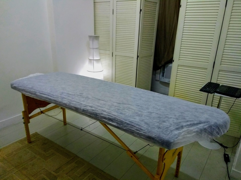 Sala de massagem - horário individual