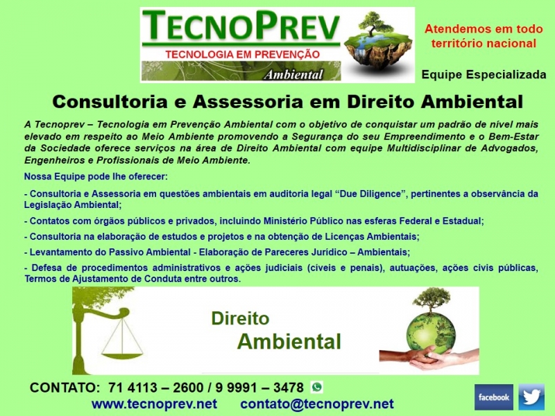 TECNOPREV - Consultoria em Segurança do Trabalho e Meio Ambiente