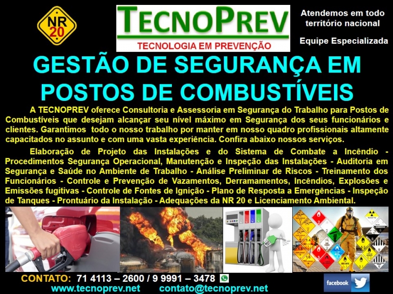 TECNOPREV - Consultoria em Segurança do Trabalho e Meio Ambiente