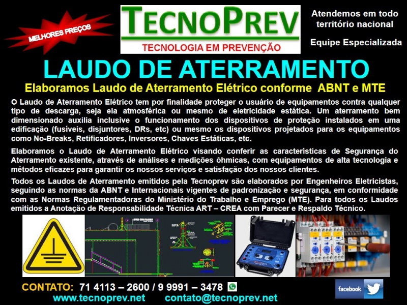 TECNOPREV - Consultoria em Segurança do Trabalho e Meio Ambiente