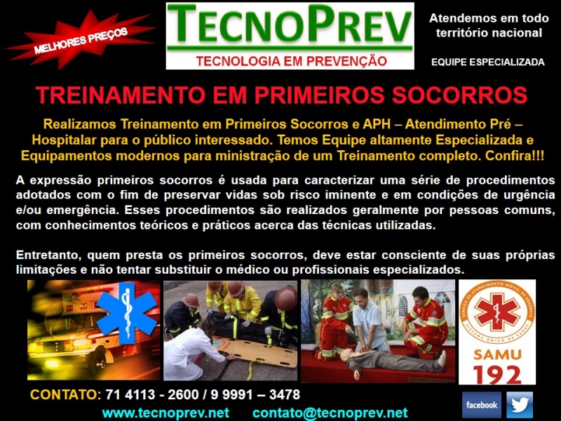 TECNOPREV - Consultoria em Segurança do Trabalho e Meio Ambiente