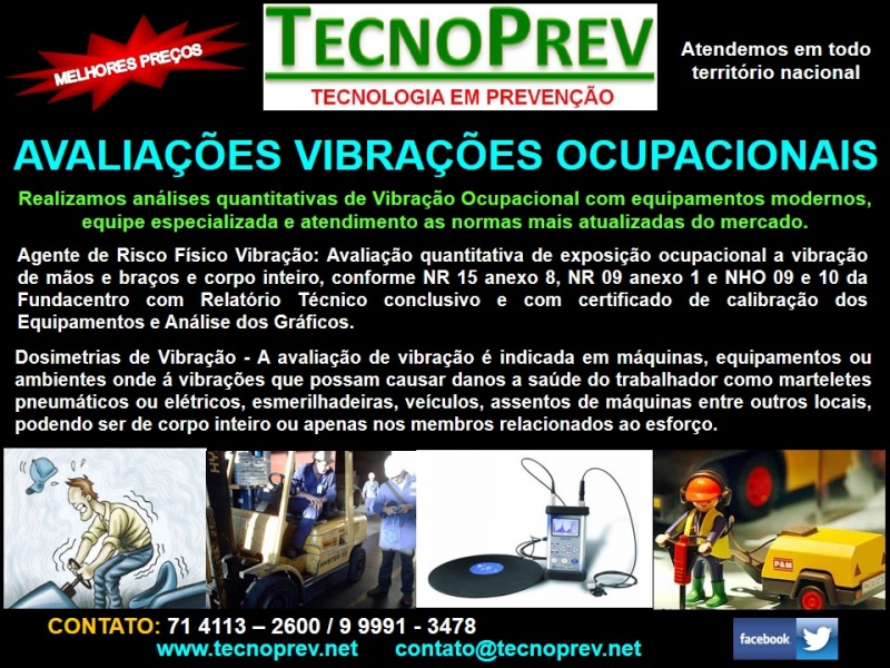 TECNOPREV - Consultoria em Segurança do Trabalho e Meio Ambiente