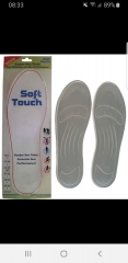 Palmilhas soft touch em silicone gel para o conforto dos pés