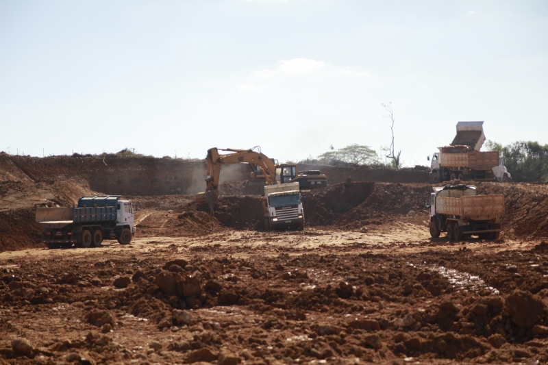 TOPOGRAFIA LAGOAS DESCARTE EFLUENTES COOPERATIVA AGRRIA